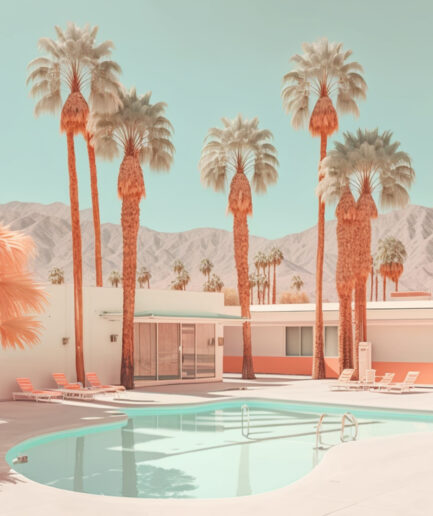 Palm springs retro