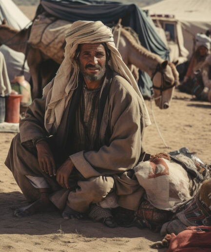 Bedouin camp