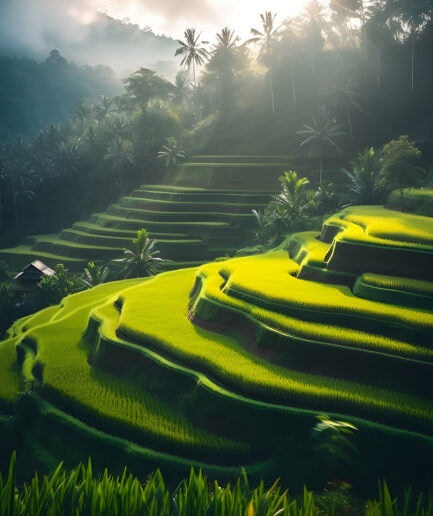 Bali rice terrace