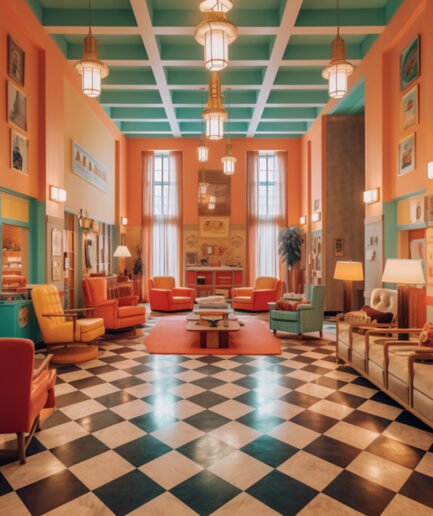 Hotel lobby